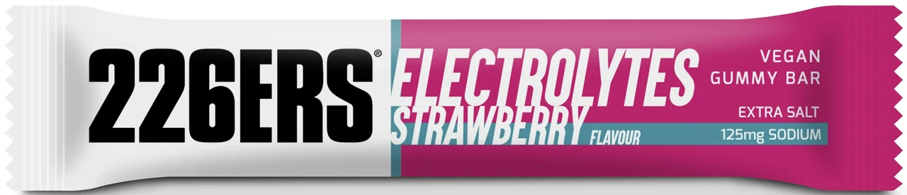 Батончик-желе 226ERS Vegan Gummy Electrolytes полуниця 30г