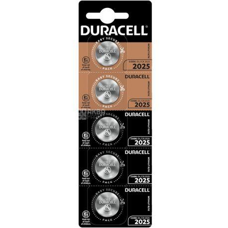 Батарейка Duracell Lithium CR2025 3V Blister