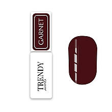 Гель лак Trendy Nails Garnet HEMA/TPO free, 8 мл