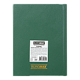 Щоденник датований BUROMAX 2025, ф.A5 STRONG, зелений, штуч. шкіра, фото 2