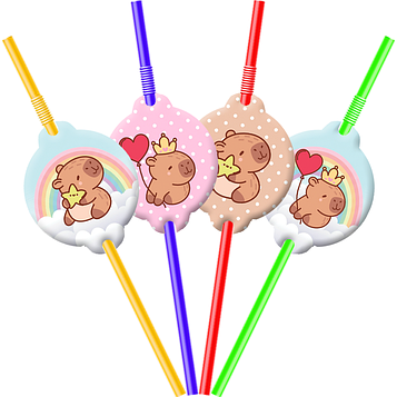 "Капібара" - Трубочки "Асорті" (упаковка 8 шт)