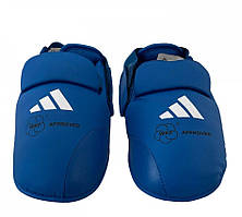 Захист стопи з ліцензією WKF | синій | Adidas 661.50