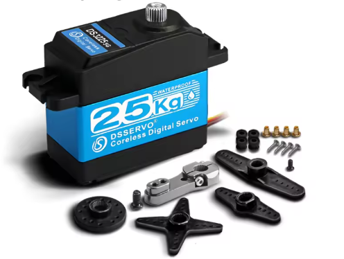 Сервопривод цифровий DS3235 25 кг 270 градусів, фото 1