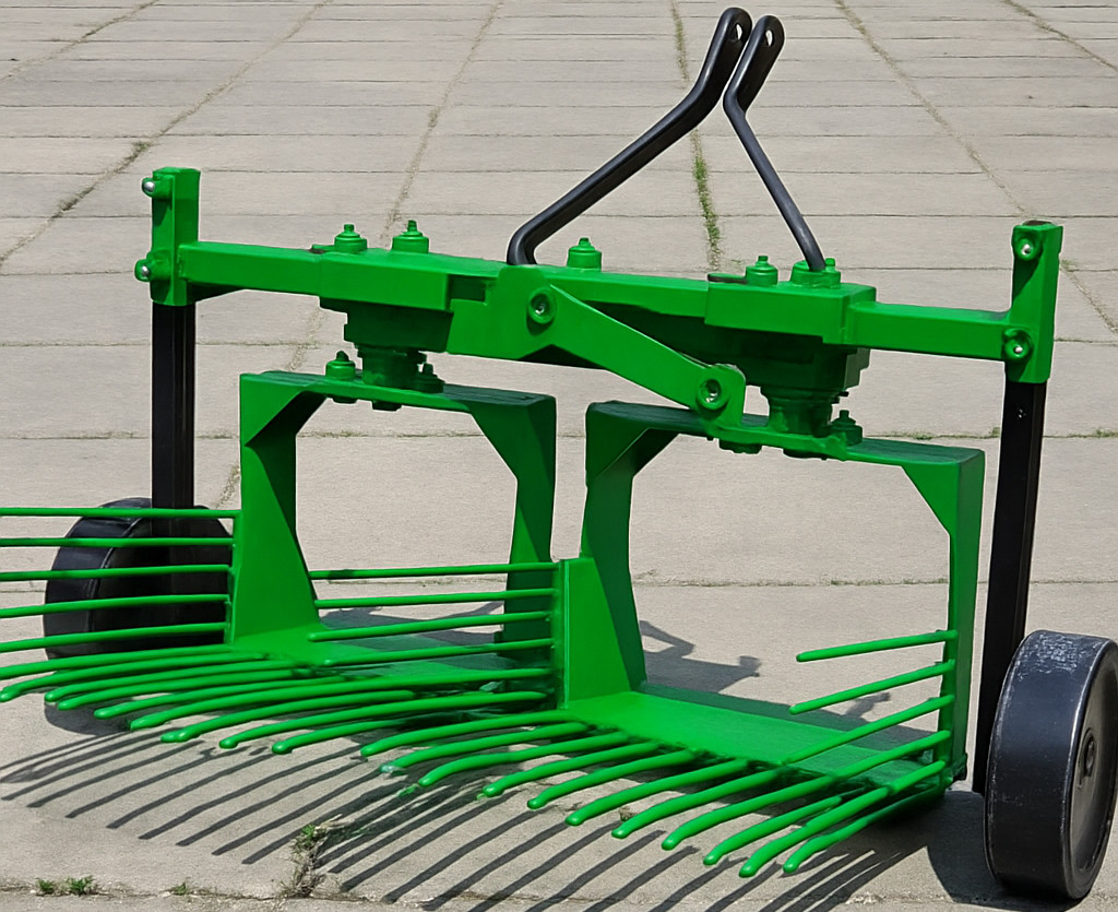 Дворядна вібраційна картоплекопалка КВТ-2 до мінітрактора, фото 1