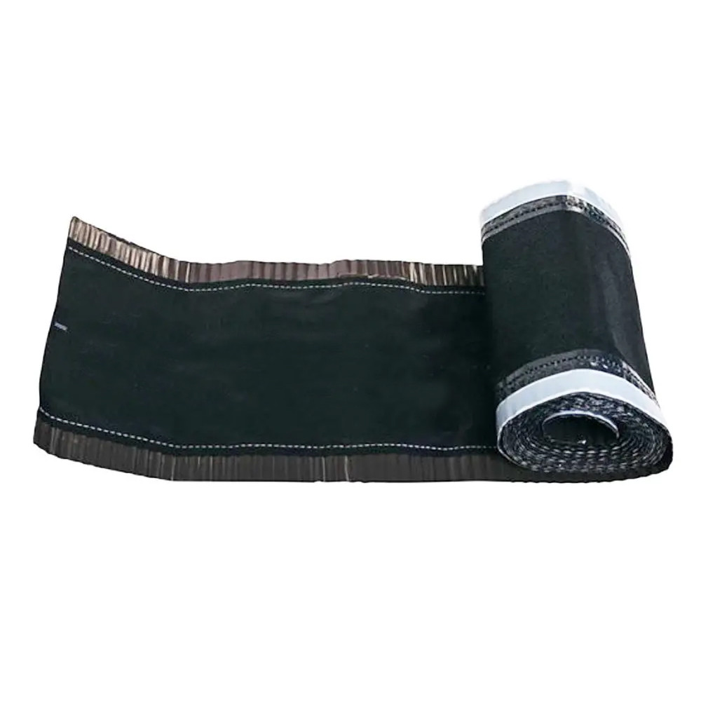 Вентиляційна стрічка коника UKRIZOL 310 мм х 5 м чорна, фото 1