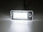 Підсвітка LED лампи номерного знака Audi A3 8P A4 B6 B7 A6 C6, фото 9