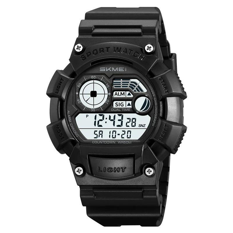 Годинник наручний чоловічий SKMEI 2403BKWT, фото 1