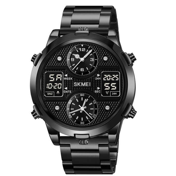 Годинник наручний чоловічий SKMEI 2212SBKBK, фото 1