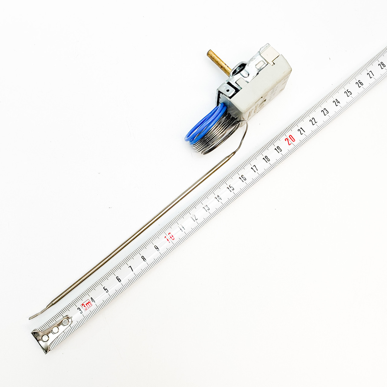 Термостат Tmax 250°C капілярний tecasa NT-252 AR/2 / 16А / 400V / Hст-24мм / L-130см (2 контакти) Іспанія, фото 1