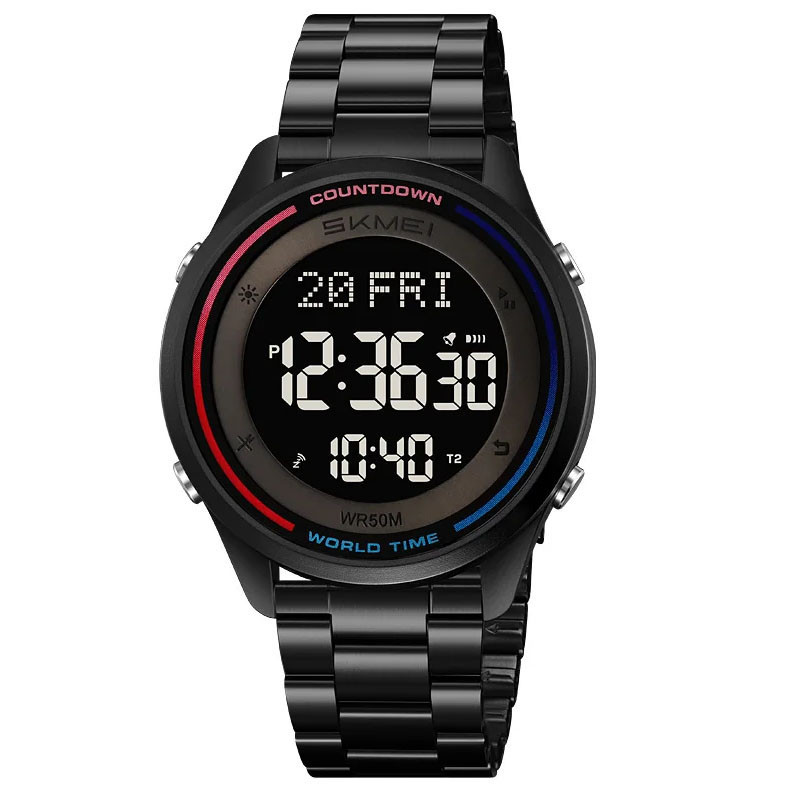 Годинник наручний чоловічий SKMEI 2412SBK, фото 1