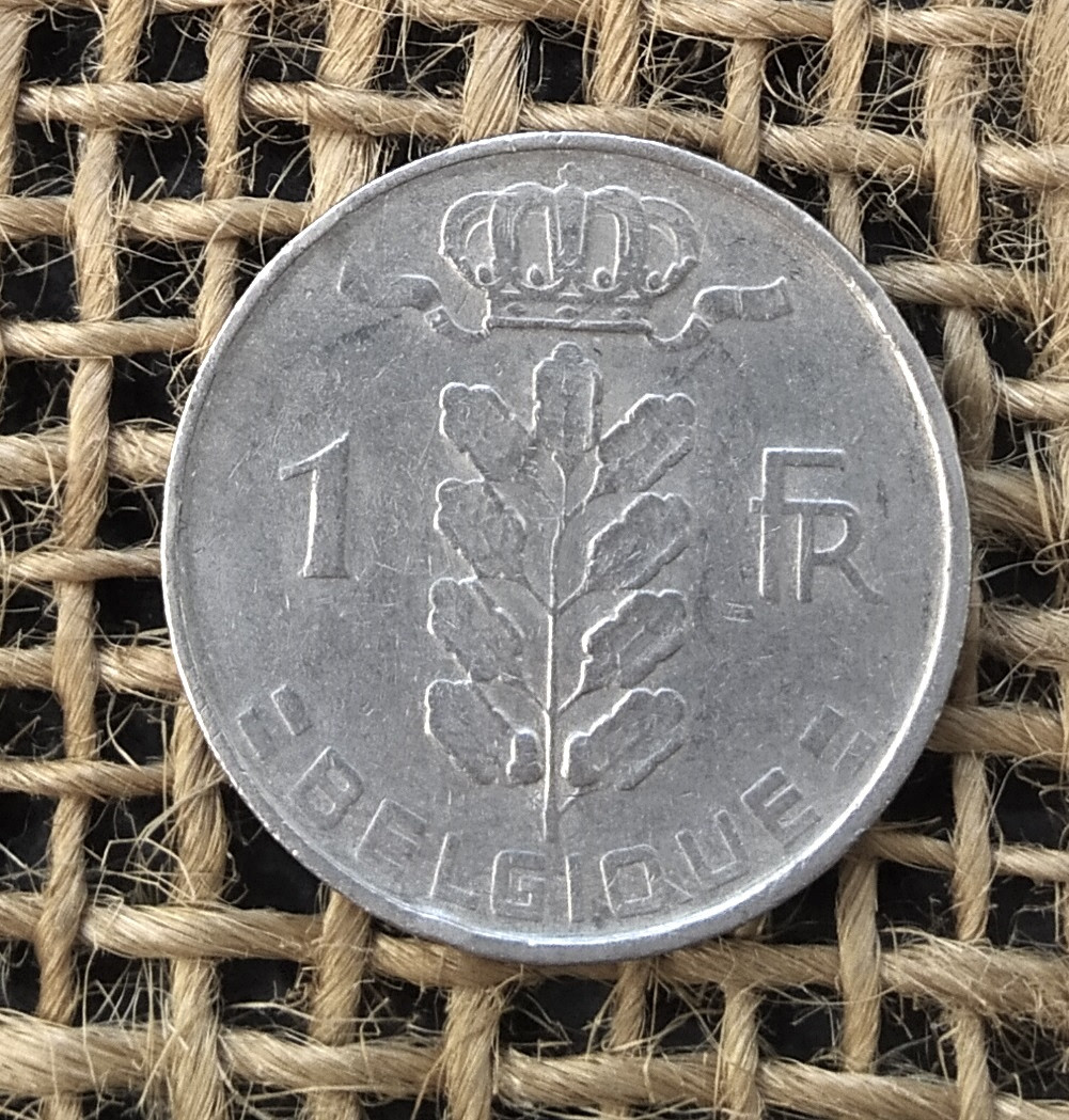 1 франк 1958 року. Бельгiя, фото 1