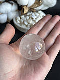 Сфера гірський кришталь натуральний сфера куля шар з гірського кришталю 38,5 мм., фото 4