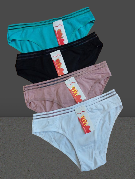 Трусики жіночі бавовна стрейч №5689 р.40-42 44 46. Від 6шт по 29грн, фото 1