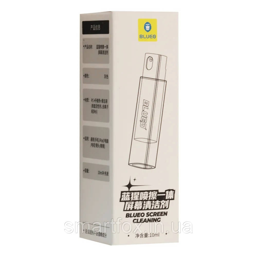 Спрей для очищення екрана BLUEO