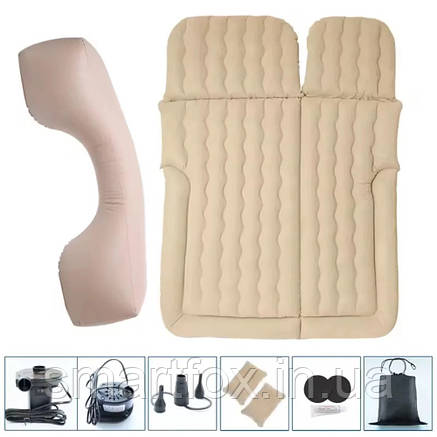 Матрац надувний автомобільний 2 спальний LIS-5337, фото 1