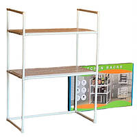 Полиця-стелаж над мікрохвильовкою етажерка IS-1005