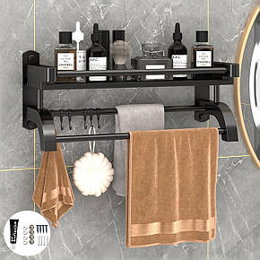 Полиця для ванної кімнати 1 ярус LI-10520, фото 2