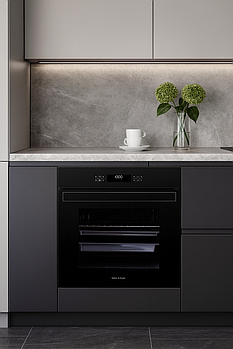 Електрична духова шафа Gunter & Hauer EOT 1273 BL з грилем та  конвекцією, 73л