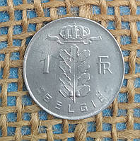 1 франк 1975 року. Бельгiя