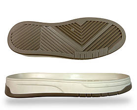 Підошва чоловіча Блек-12 бежева з коричневим 40-45