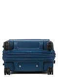 Набір валіз Франція (L M S-3шт) поліпропілен синій/Airtex 647, фото 5