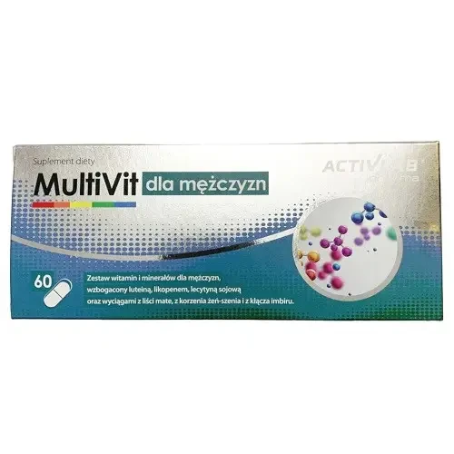 Витамины для мужчин Activlab MultiVit for Men 60 капс, фото 1