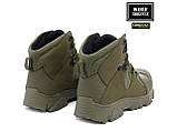 Армійські тактичні черевики утеплені Партизан PRO Хакі, тактичне взуття для ЗСУ, Військові зелені берці, фото 3