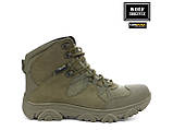 Армійські тактичні черевики утеплені Партизан PRO Хакі, тактичне взуття для ЗСУ, Військові зелені берці, фото 5