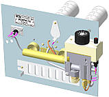 Газопальниковий пристрій для котла Іскра - 16 (10,16,20 кВт), фото 2