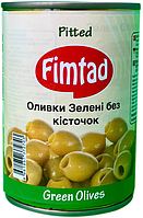 Оливки зелені без кісточок 280 г Fimtad (Туреччина)