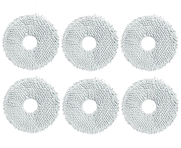 Мікрофібра / ганчірка для робот-пилососа Xiaomi Roborock QRevo S / Q Revo Pro / Q Revo MaxV ( QRMV02-00 ) 6 шт.