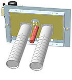 Газоопалювальний пристрій для печі Іскра 16П (10,16,20 кВт), фото 4