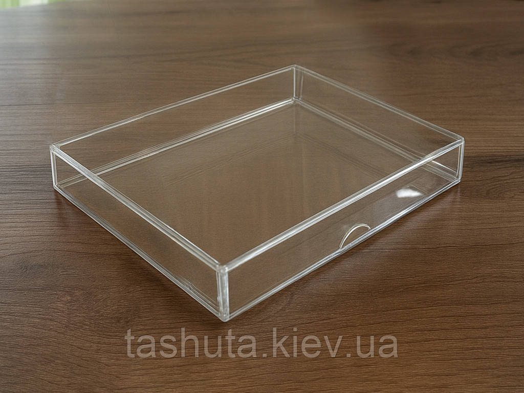 Акриловий дисплей, чохол для книжки 300x300x30 мм