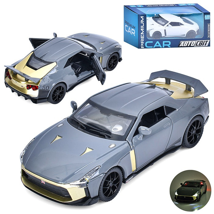 Машина металева Nissan GTR (AP-2090), фото 1