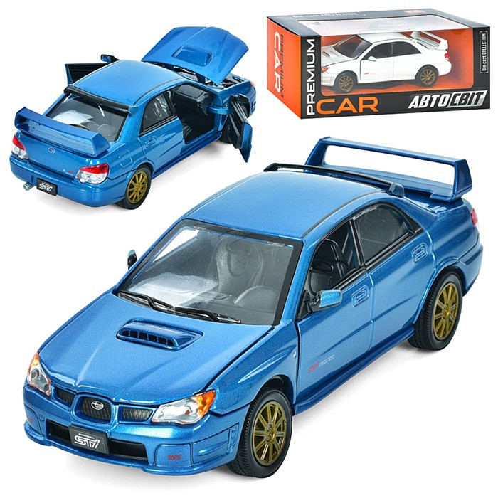 Машина металева Subaru Impreza WRX (AP-1906), фото 1