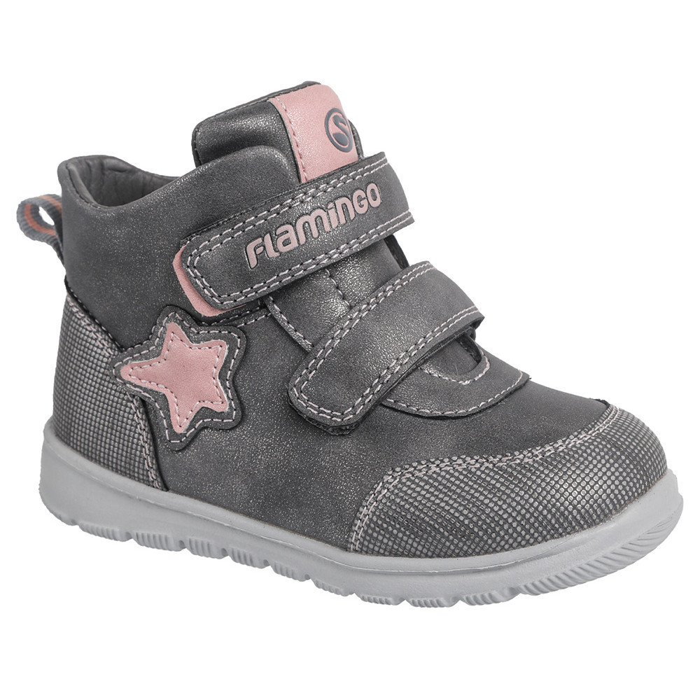 Дитячі черевики для дівчат, Flamingo (код 2034) розміри: 22 23 24 25 27, фото 1