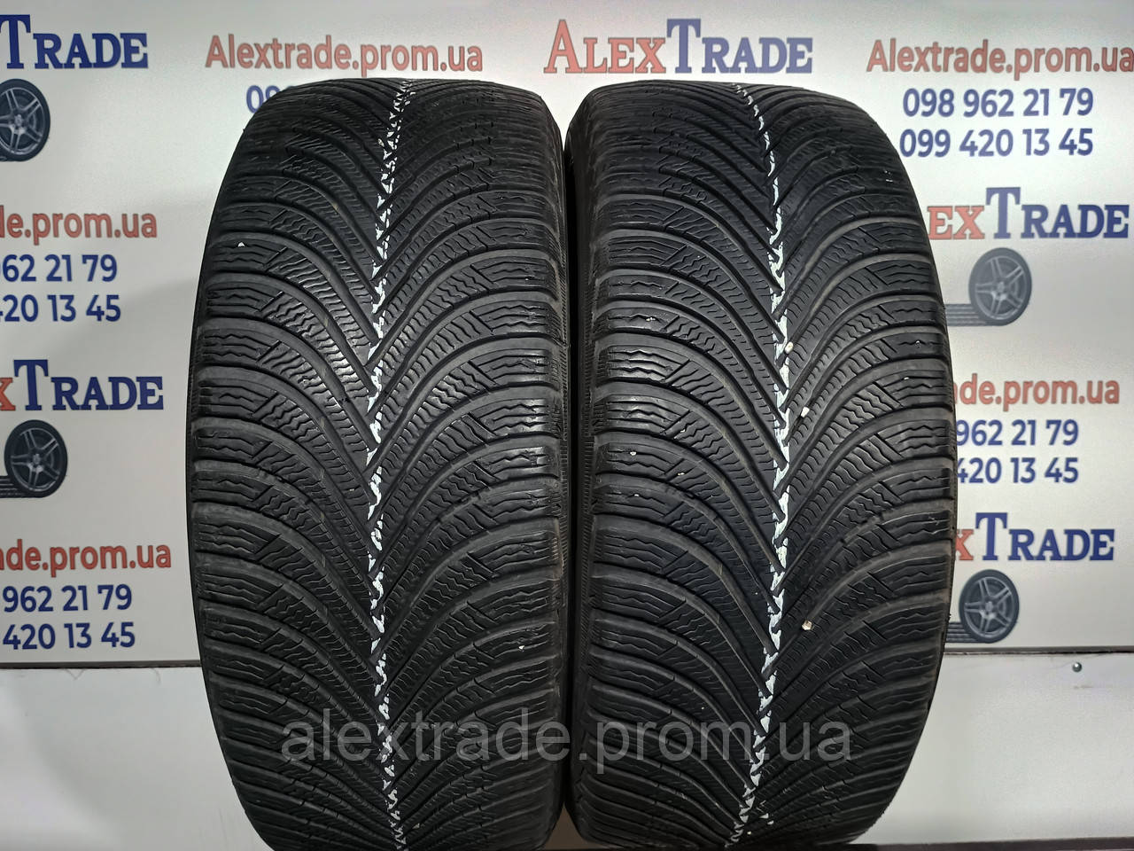 225/45 R17 Michelin Alpin 5 зимові шини б/у, фото 1