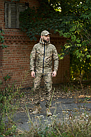 Тактичний костюм чоловічий зелений піксель, демісезонний спортивний комплект у стилі мілітарі