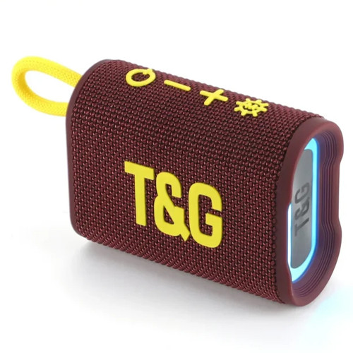 Bluetooth колонка TG396 з підсвічуванням