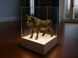 Колба з підсвіткою 200х200х200мм (Товщина прозорого акрилу: 3 мм; )