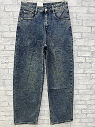 Чоловічі стильні джинси baggy в модному забарвленні