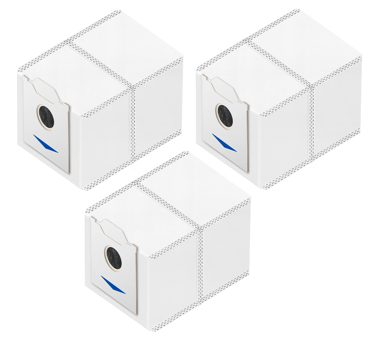 Мішки для сміття для бази самоочистки робота пилососа Ecovacs Deebot N30 Omni / N30 Pro Omni ( YDLX11-1 ) 3 шт.