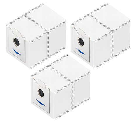 Мішки для сміття для бази самоочистки робота пилососа Ecovacs Deebot N30 Omni / N30 Pro Omni ( YDLX11-1 ) 3 шт., фото 1