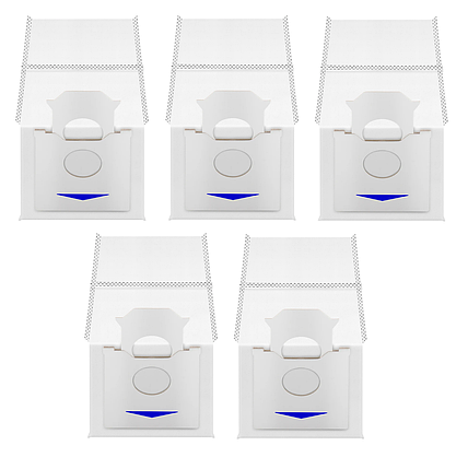 Мішки для сміття для бази самоочистки робота пилососа Ecovacs Deebot N30 Omni / N30 Pro Omni ( YDLX11-1 ) 5 шт., фото 1