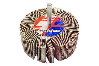 Круг пелюстковий в оправці Sprut 80 x 30мм x Р80 (П-KLO-14170)