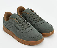 Чоловічі кросівки хакі LC Waikiki/ЛС Вайкікі на шнурівці. фірмова Туреччина