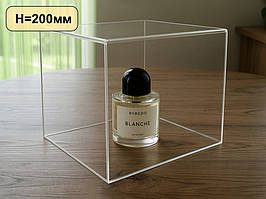 Захисна колба, акриловий дисплей 200x200x200 мм (Товщина акрилу: 4 мм; )