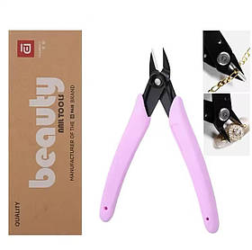 Кусачки для обрізання нігтів та шкіри навколо нігтів, кутикули (для манікюру та педикюру) 412 Рожевий