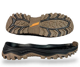 Підошва чоловіча Мувер-18 чорна з коричневим розмір 40-45