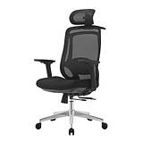 Ергономічне крісло офісне Rosa 2.0 чорне ANGEL, фото 4